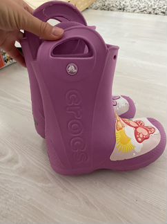 Сапоги резиновые crocs c11