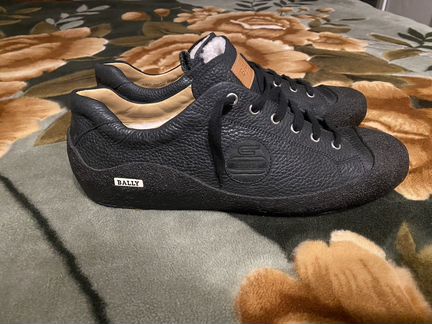 Bally - Кожаные кеды с мехом