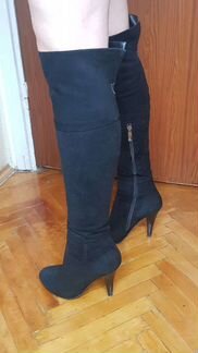 Ботфорты зимние натуральные