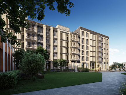 3-к квартира, 87.4 м², 25/26 эт.