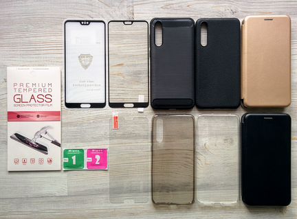 На Huawei P20 pro стекло чехол поклейка