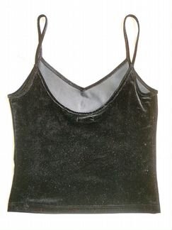 Топ бархатный и в горошек