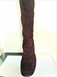 Сапоги женские, бордо, осень, Италия, 36 р. новые