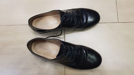 Полуботинки женские кожаные