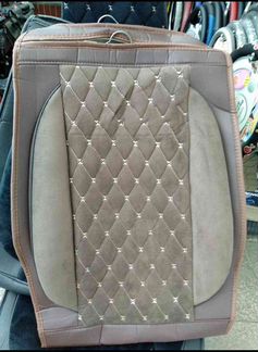 Накидки на сиденья авто из экокожи и алькантары