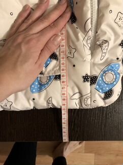 Конверт комбинезон для малыша демисезонный сонный