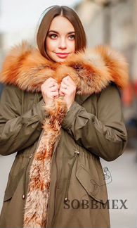 Парка с мехом