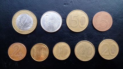 Монеты Беларуссии на обмен