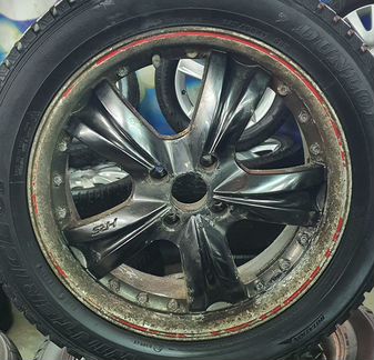 Колёса в сборе dunlop 225/50 R17 98T