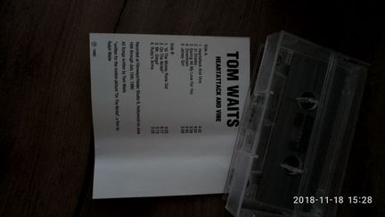 Tom Waits Heartattack And Vine 1980. Кассета