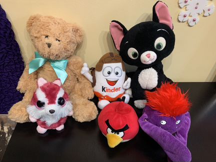 Мягкие игрушки 10 шт