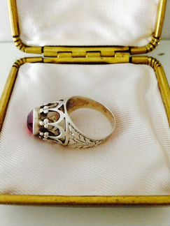 Старинное серебряное кольцо