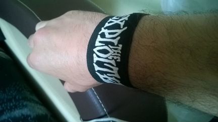 Напульсник The Exploited панк-рок
