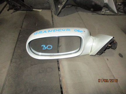 Зеркало левое Хендай Грандеур 2006 Hyundai 2005 г