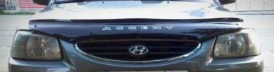 Дефлектор капота Хендай Акцент Hyundai Accent