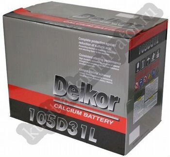 Аккумулятор Delkor 90 А.ч 105D31L