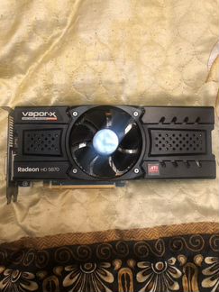 Видеокарта vapor-x radeon hd 5870