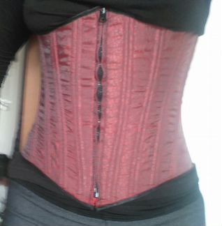 Корсет двухсторонний на косточках (жесткая утягива