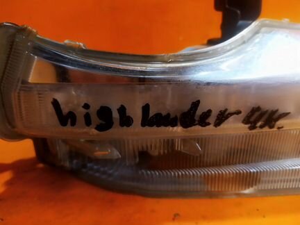 Дхо правое Toyota Highlander 3 U50 2013-2016