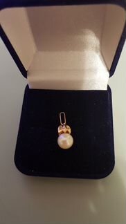 Золотая подвеска советская 583 пробы