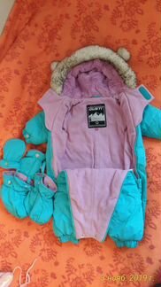 Зимний комбинезон для девочки