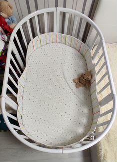 Детская кроватка трансформер круглая