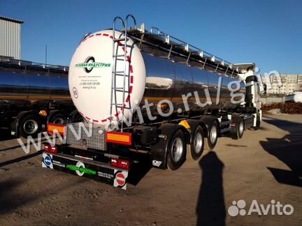Пищевая полуприцеп цистерна