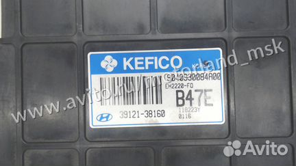 Блок управления, Двигателем Hyundai Santa Fe, 2001