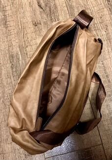 Сумка дорожная мужская кожаная