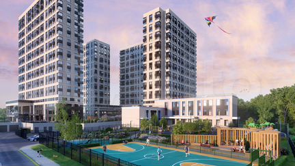 1-к квартира, 35.3 м², 15/22 эт.
