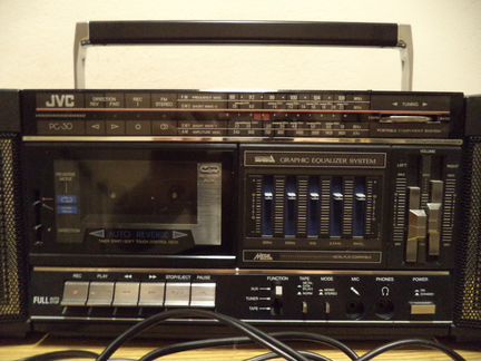 Коллекционная магнитола JVC модель PC-30, Japan