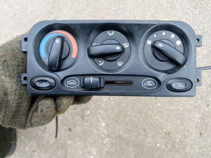 Блок управления печкой с А/С дэу матиз matiz
