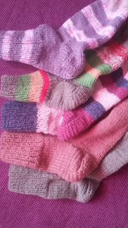 Носки самовязанные