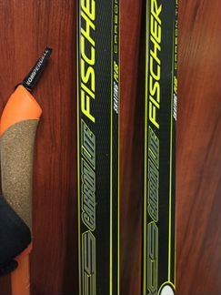 Коньковые лыжи Fischer Carbon lite 192 палки ботин