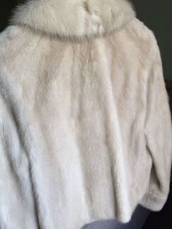 Шуба- полушубок натуральная норка