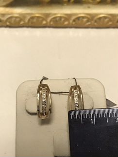 Золотые серьги