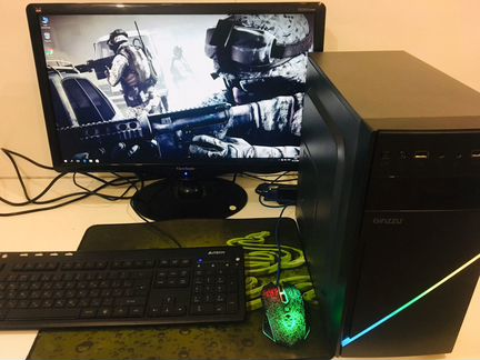 Бюджетный игровой I5-3470/8GB/GTX 1050 TI 4GB/500G