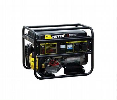 Бензиновый генератор huter DY9500LX-3 (8квт, 380В)
