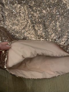 Юбка из пайеток T-Skirt,XS