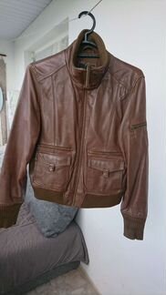 Куртка кожаная