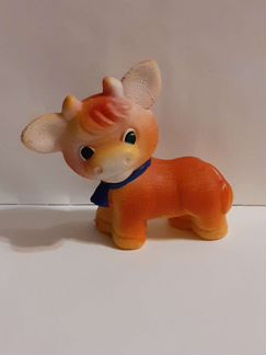 Советская игрушка бычок