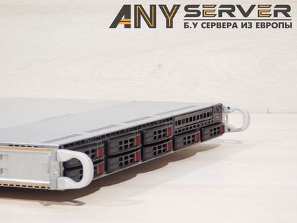 Сервер Supermicro 1027R 2xE5-2667 64Gb 8x2.5