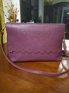 Сумка кожаная guess