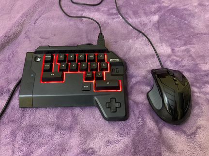 Клавиатура, мышь для PS3/PS4 Hori T.A.C.4