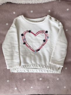 Свитшот/кофта Zara kids BabyGirl 12/18 мес 86 см