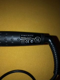 Плойка для волос керамическая Hairway (Германия)