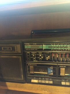 Двухкассетный стерео магнитофон по-во Япония