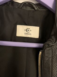 Кожаная куртка Cerruti