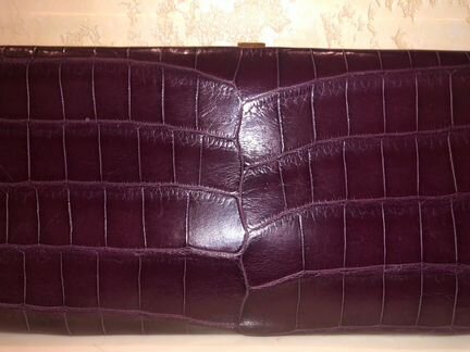 Роскошная кожаная сумка клатч Valentino (оригинал)