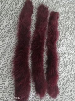 Меховые опушки на капюшон новые